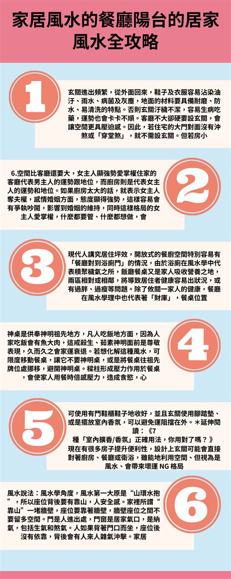 臥室陽台風水|居家風水全攻略！盤點玄關、客廳、餐廳、廚房到陽台。